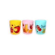 Uupress 逗逗蟲迷你水杯 3入