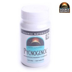 소스내츄럴스 피크노제놀 100mg 타블렛, 1개, 120정