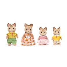 실바니안패밀리 줄무늬 고양이 가족 5180, 1세트