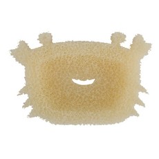 뽀솜이 스펀지 비누받침, 꽃게-화이트, 3개