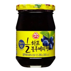 오뚜기 1/2 하프 블루베리쨈, 285g