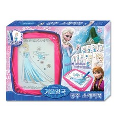 [주영]겨울왕국 공주스케치북, 혼합 색상, 1개