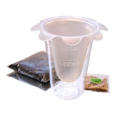 스팀팟유리용기