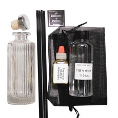디퓨저KIT-일자크리스탈-향수향, 150ml, 아카시아 앤 허니