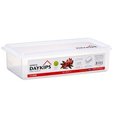 코멕스 데이킵스 직사각 플라스틱용기, 1개, 1.6L, 1개