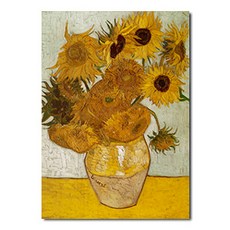 빈센트 반 고흐_해바라기2 캔버스액자 벽걸이타입