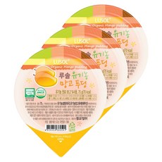 루솔 유기농 푸딩 망고, 3개