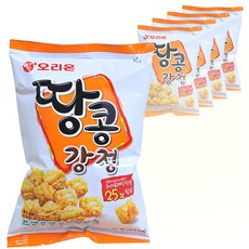 오리온 땅콩강정, 80g, 5개