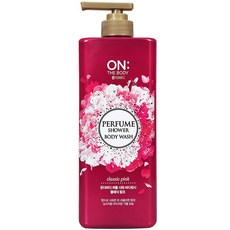 온더바디 퍼퓸 샤워 바디워시 클래식 핑크, 900ml, 1개