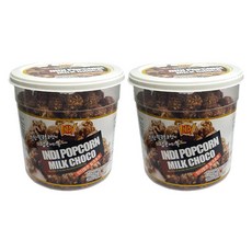 대한푸드텍 인디 밀크초코 팝콘, 250g, 2개