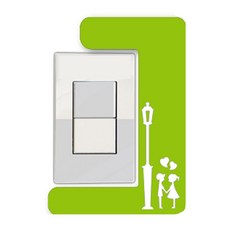 Homecoco 1開關蓋路燈, 綠色
