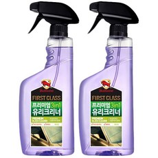 퍼스트클래스 프리미엄in유리크리너, 2개, 550ml