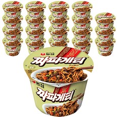농심 짜파게티 큰사발면, 20개