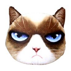 고양이얼굴쿠션