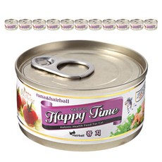 해피타임 참치 고양이캔 80g * 12캔, 12개