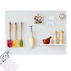 페인트인포 모던 타공판 수납보드 4호 535 x 740 mm, 1개, 스노우화이트