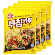 오뚜기 부침가루, 500g, 4개