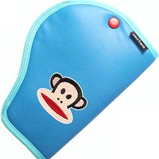 폴프랭크 어린이 안전벨트 커버 22*15cm 블루, 1개, 1개