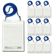 플로엠 세로 미디어명찰 10개입, 랜덤 발송,