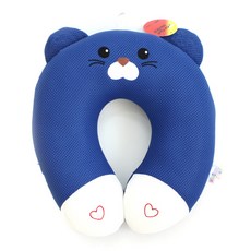 메쉬목베개