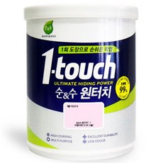 노루페인트 순&수 원터치 페인트 1L, 러블리 핑크
