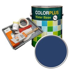 노루페인트 컬러플러스 4L 페인트 + 도구 세트, 1세트, 세인트