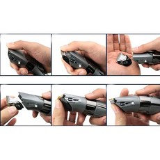 HEAD WATER PROOF 이발기, HEAD-590D, 그레이