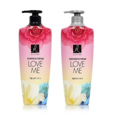 엘라스틴 퍼퓸 러브미 샴푸 600ml + 컨디셔너 600ml, 1세트