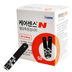 케어센스N 혈당측정검사지, 1세트, 50개입