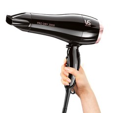 비달사순 파워 드라이어 VSD120K 2000W, 블랙 + 로즈