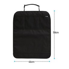 투토츠 카시트 킥매트, 블랙, 1개