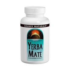 소스내츄럴스 예르바 마떼 600mg 타블렛, 180개입, 1개