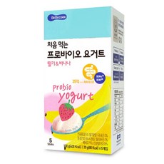 베베쿡 처음 먹는 프로바이오 요거트, 딸기 + 바나나, 1개
