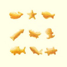 오리온 고래밥 볶음양념맛, 20g, 10개