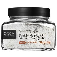 올가홀푸드 숨쉬는 갯벌 토판천일염, 180g, 1개