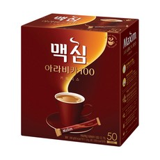 맥심 아라비카 100 커피믹스, 11.8g, 50개