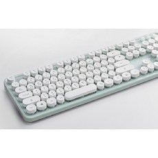 엑토 레트로 무선 일반형 키보드, 민트, KBD-48