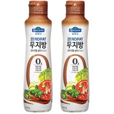 샘표 폰타나 무지방 샐러드 드레싱 오리엔탈, 235g, 2개
