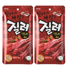 샘표 질러 크레이지핫 육포, 30g, 2개