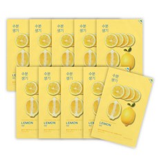 홀리카홀리카 퓨어 에센스 마스크 시트 레몬, 1개입, 10개