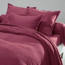라흐두뜨 프리워시드 퓨어 린넨 이불 커버 F665047, cognac brown