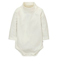 맘스케어 신생아용 반폴라스냅 긴팔수트