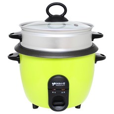 키친아트 가넷 미니전기밥솥 & 찜기 그린 KMD-310WS