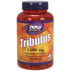 Now Foods 스포츠 트리뷸러스 1000mg 타블렛, 1개, One Size