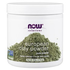 Now Foods 유로피안 클레이 파우더 페이셜 디톡스, 1개, 1개