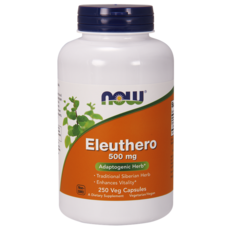 Now Foods 엘루테로 500mg 캡슐, 250개입, 1개