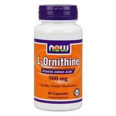 나우푸드 L-오리니틴 500mg 캡슐, 60개입, 1개, 60정