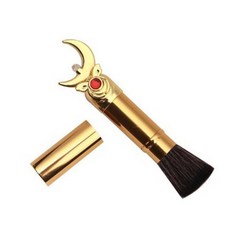 핑거팩토리 요술봉 메이크업 브러쉬 골드, 문, 1개
