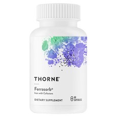 Thorne Research 페라솝 베지테리안 캡슐, 60개입, 1개