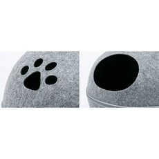 딩동펫 고양이 공룡알 숨숨 하우스, 그레이, 1개